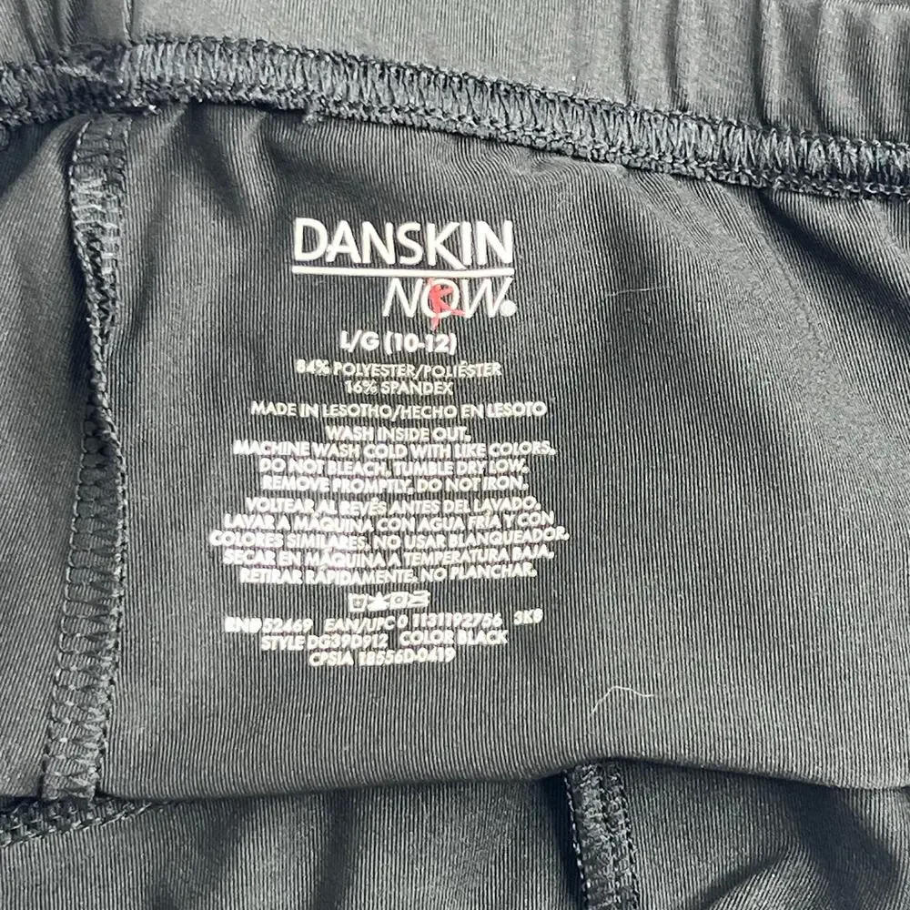 Danskin Now Gymnastics & Dance Elite Foil Leotard with Matching Shorts 10/12